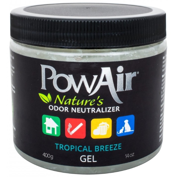 Neutralizator mirosuri PowAir Gel Tropical Breeze 400g