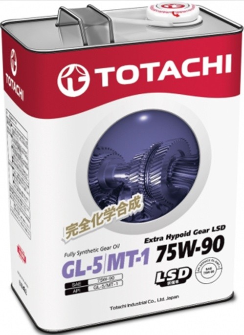 Ulei de transmisie auto Totachi Ultima LSD Syn Gear 75W-90 GL-5/MT-1 4L