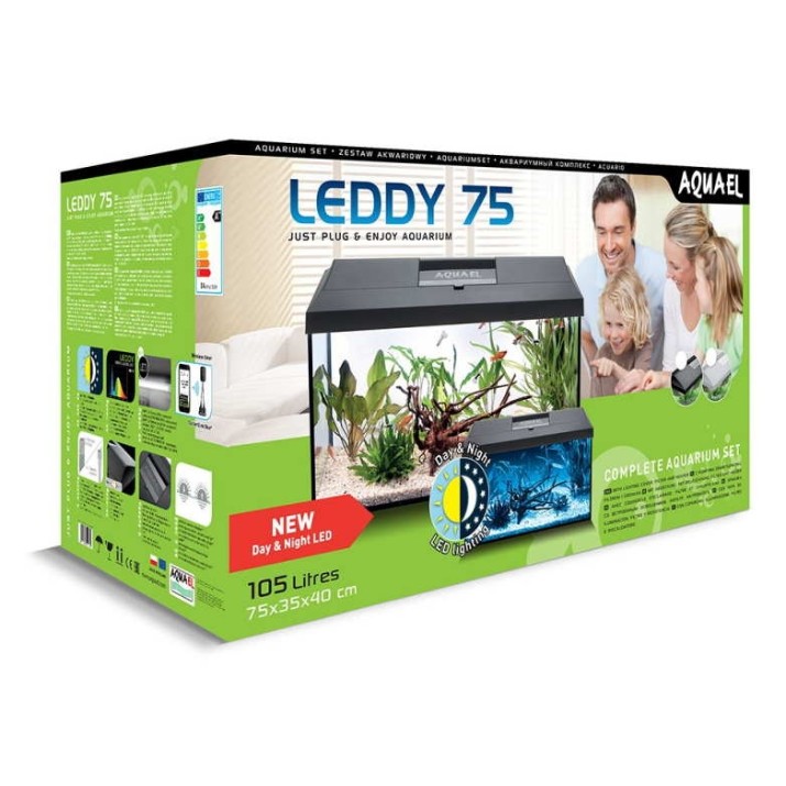 Аквариум Aquael Set Leddy Plus PAP-75 D&N LED (122731)