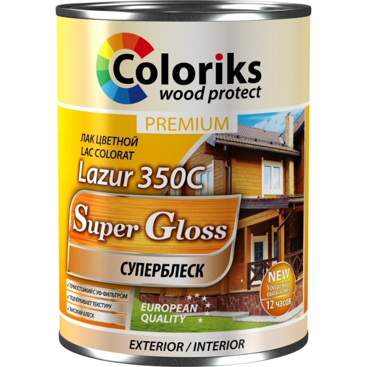 Лак Coloriks Lazur 350C 109 Chestnut 2.5L (CG270925)