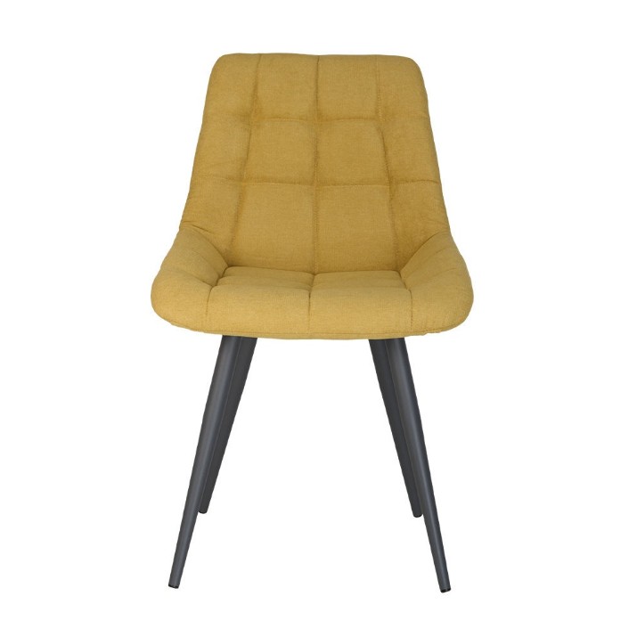 Стул Deco Nicole Soro-40 Yellow/Black Legs