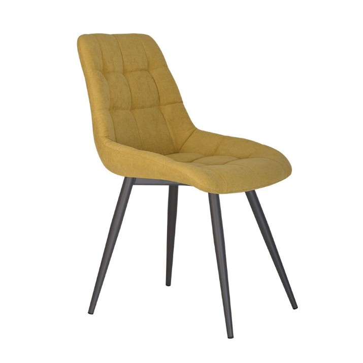 Стул Deco Nicole Soro-40 Yellow/Black Legs