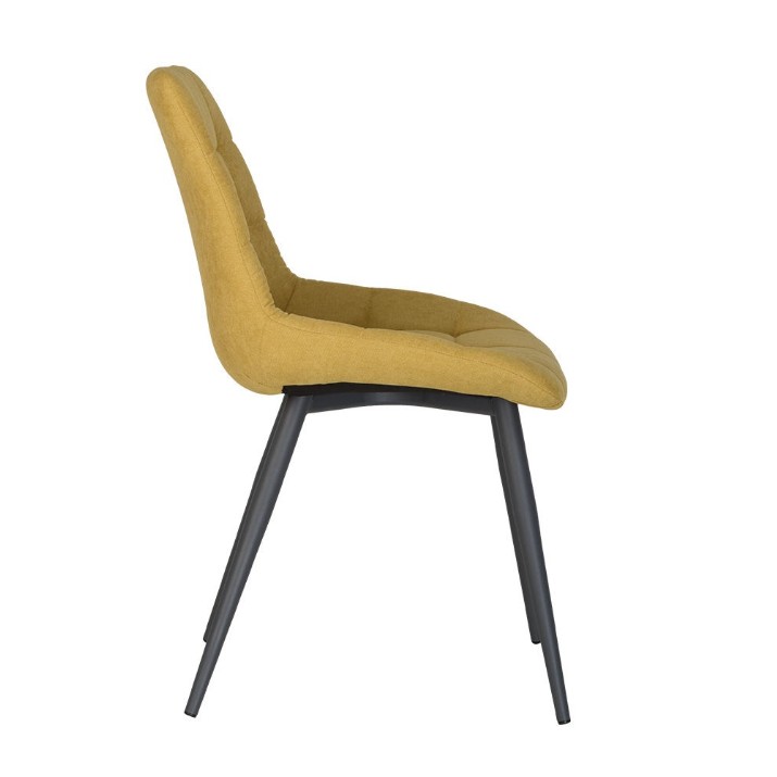 Стул Deco Nicole Soro-40 Yellow/Black Legs