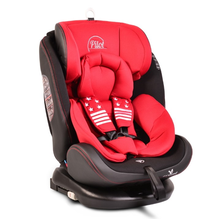 Scaun auto pentru copii Cangaroo Pilot Isofix Red