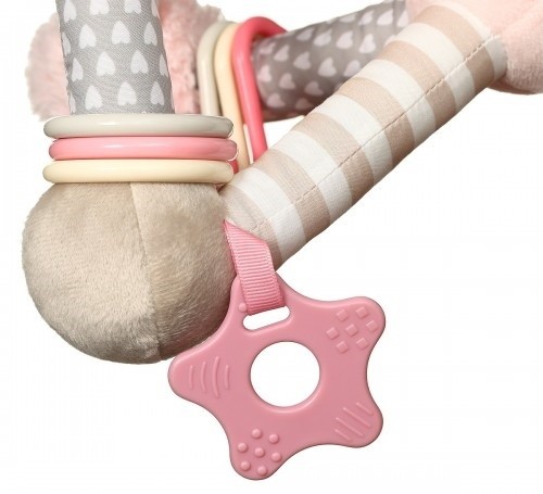 Погремушка BabyOno Pyramid (0898/01) Pink