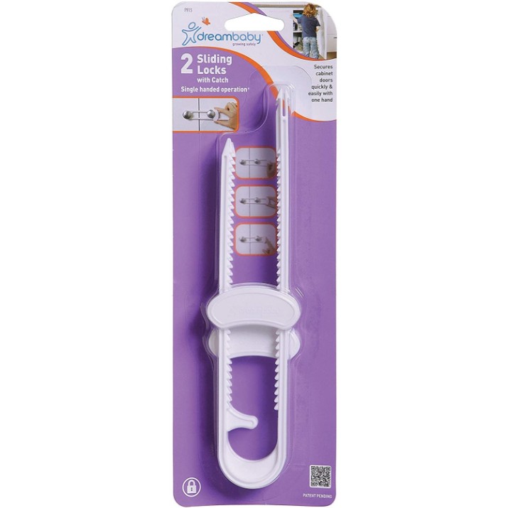 Замок на дверцы DreamBaby Sliding Locks (F915)