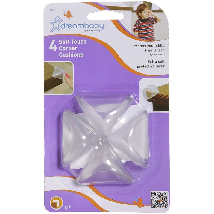 Protectie de colt DreamBaby Soft Touch 4 Corner Cushions (G839) 