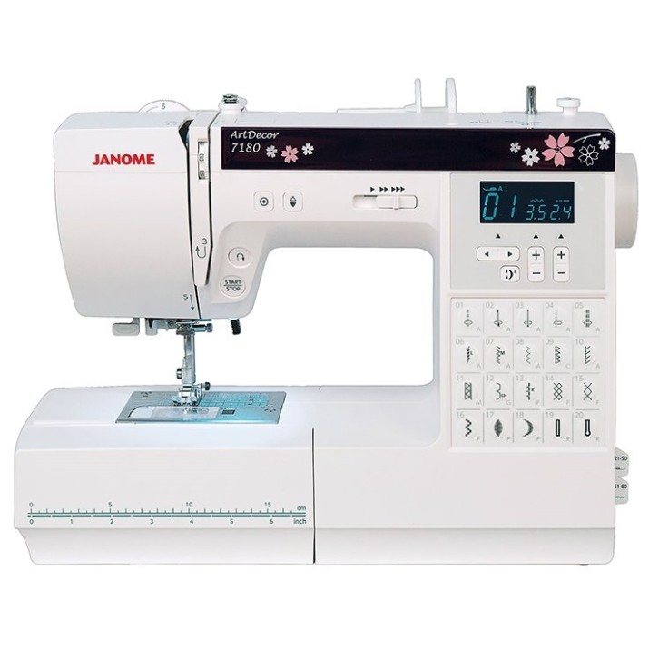 Mașină de cusut Janome ArtDecor 7180