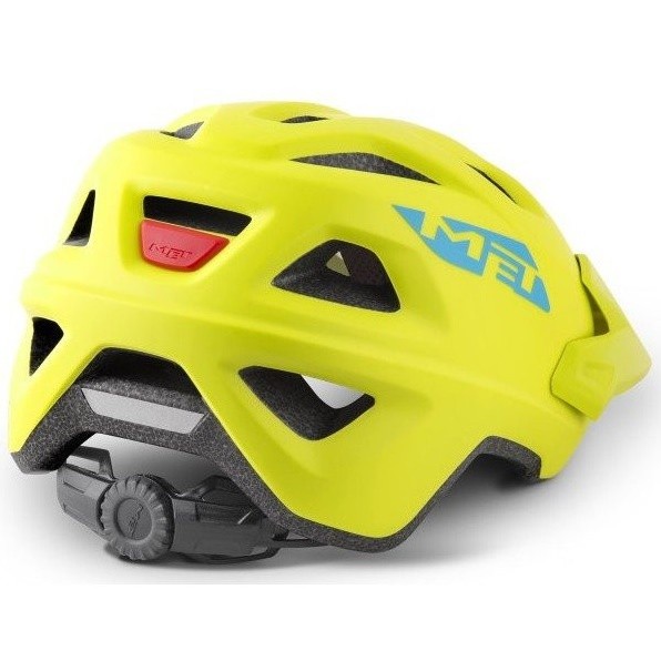 Cască Met Eldar Matt Lime Green