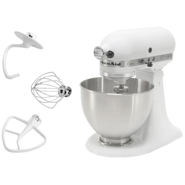 Миксер KitchenAid 5K45SSEWH