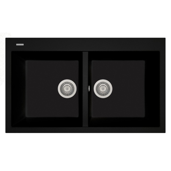Chiuvetă de bucătărie Plados Elegance AM8620 NS N6 Deep Black