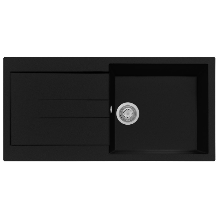 Chiuvetă de bucătărie Plados Elegance AM9910 NS N6 Deep Black