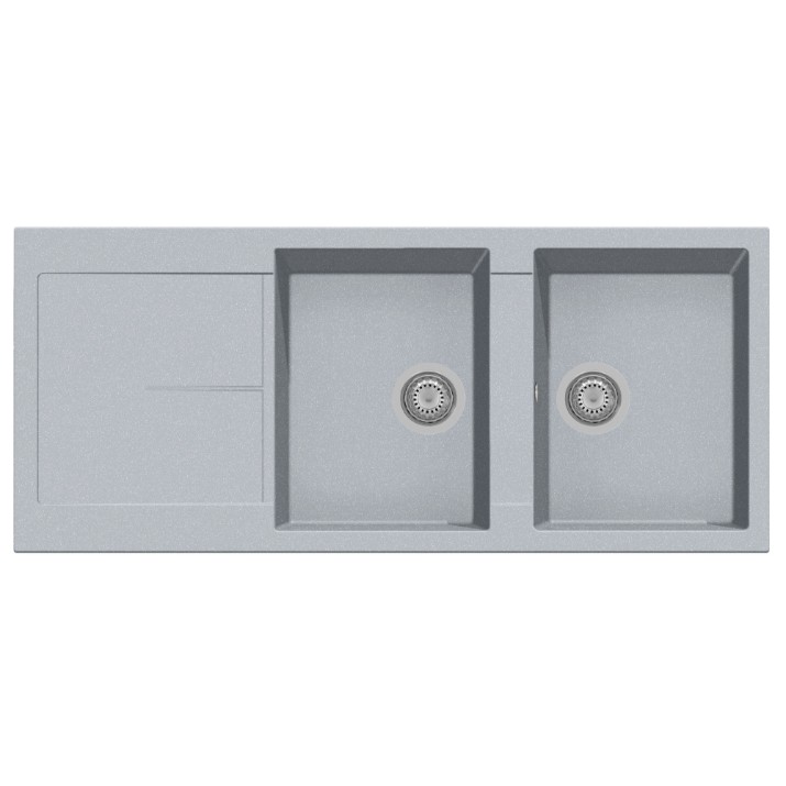 Chiuvetă de bucătărie Plados Infinity NF11620 UM41 Aluminium