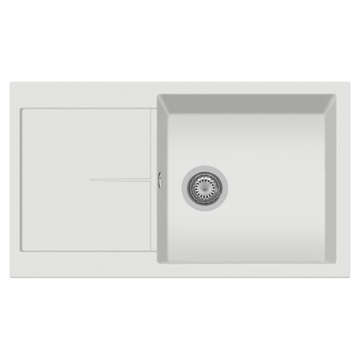 Chiuvetă de bucătărie Plados Infinity NF8610 NS N1 Pure White