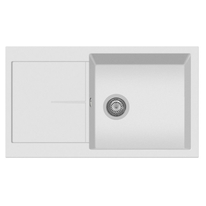 Chiuvetă de bucătărie Plados Infinity NF8610 UG58 Milk White