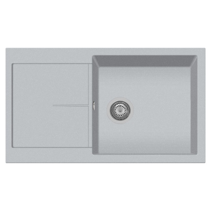 Chiuvetă de bucătărie Plados Infinity NF8610 UM41 Aluminium