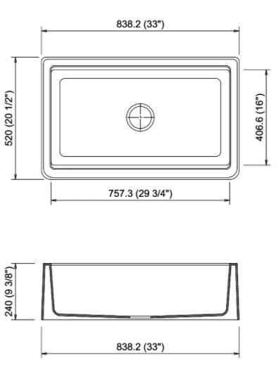 Кухонная мойка Plados Lux LX8410 UM44 Black