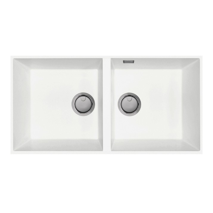 Кухонная мойка Plados One AM8620IT NS N1 Pure White