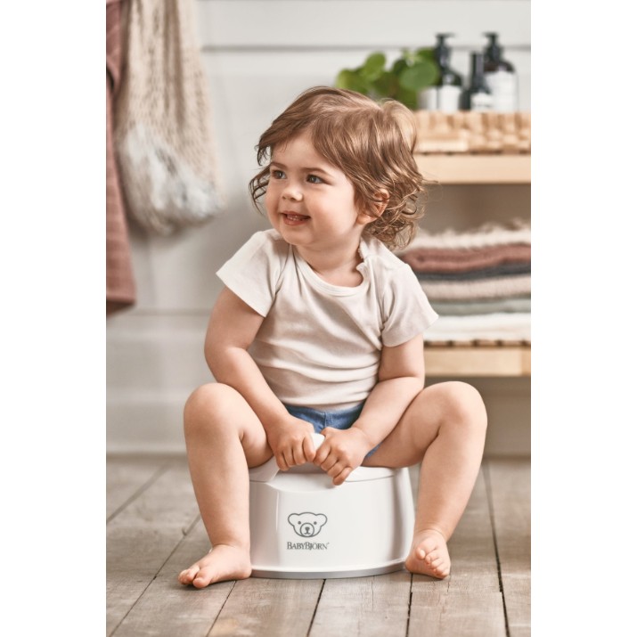 Детский горшок BabyBjorn Smart Potty White (051221A)