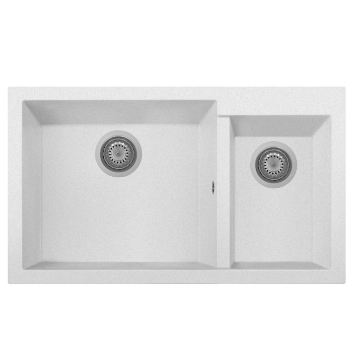 Chiuvetă de bucătărie Plados One ON8620ST UG90 Opal White