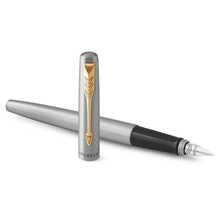 Перьевая ручка Parker Jotter Stainless Steel GT (2030948)