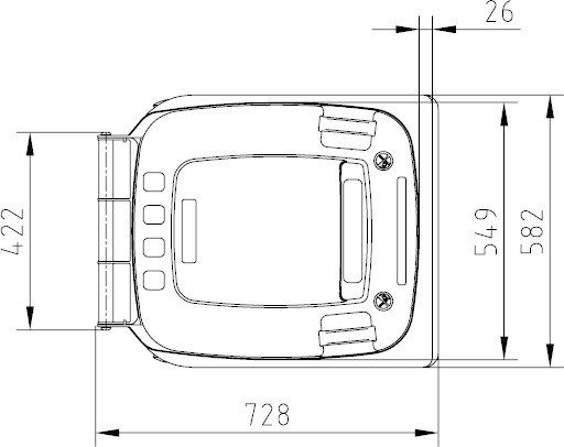 Tomberon Sulo MGB240L Red (1093386)