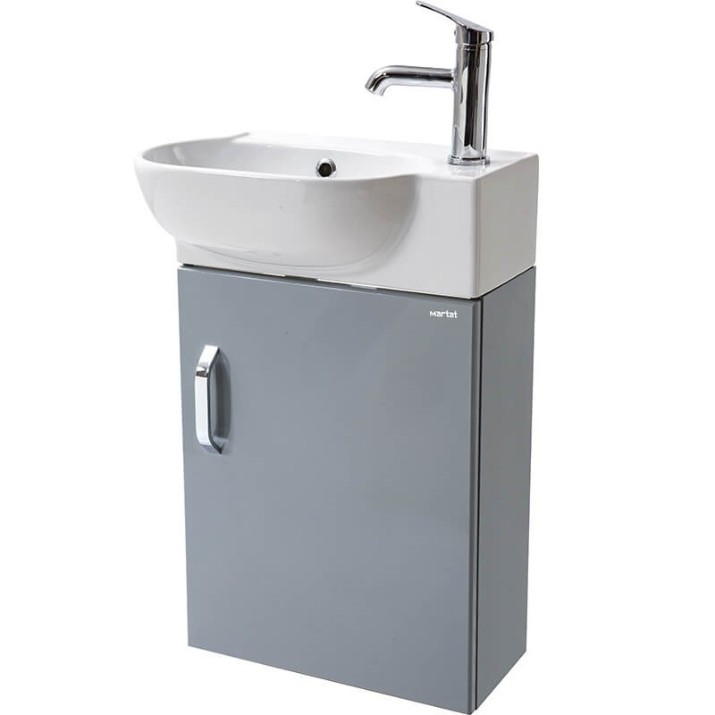 Dulap cu lavoar Martat Pera 45 Grey (13233)