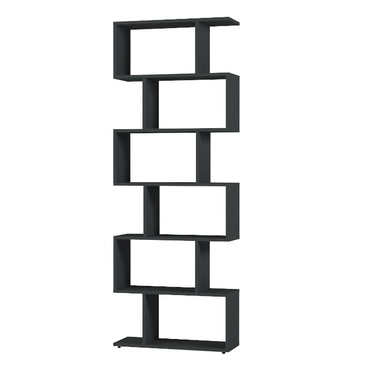 Стеллаж Fabrik Home Wally Антрацит 80x25x181cm