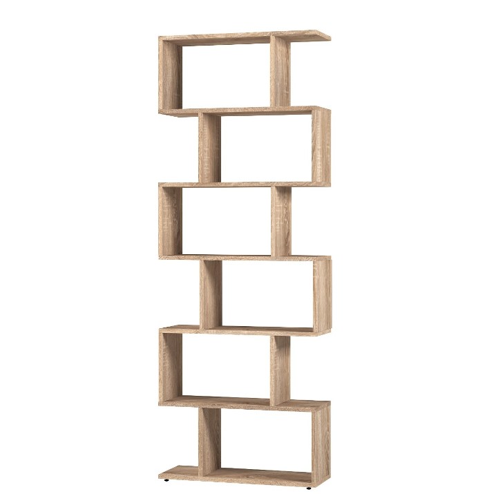 Стеллаж Fabrik Home Wally Дуб Сонома 80x25x181cm