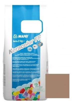 Затирка для швов Mapei Keracolor FF 142 Brown 2kg CG481422