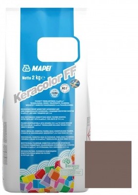 Затирка для швов Mapei Keracolor FF 144 Chocolate 2kg CG481442