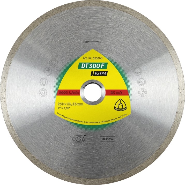 Диск для резки Klingspor DT300F (325359)