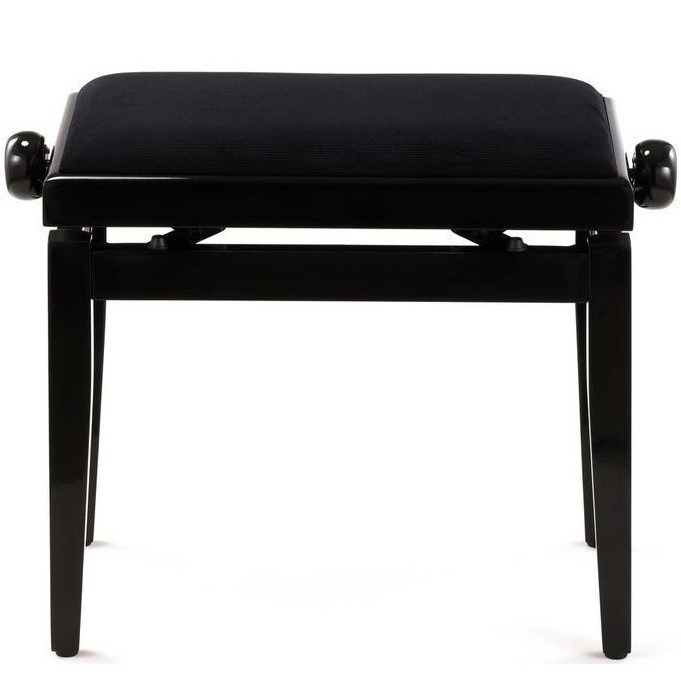 Стул для фортепиано Flame KB 15BP Polished Black
