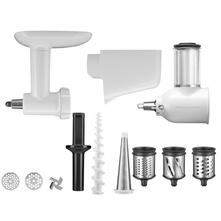 Комплект насадок KitchenAid 5KSM2FPPC (5KSMFGA + 5KSMFVSP + 5KSMVSA)