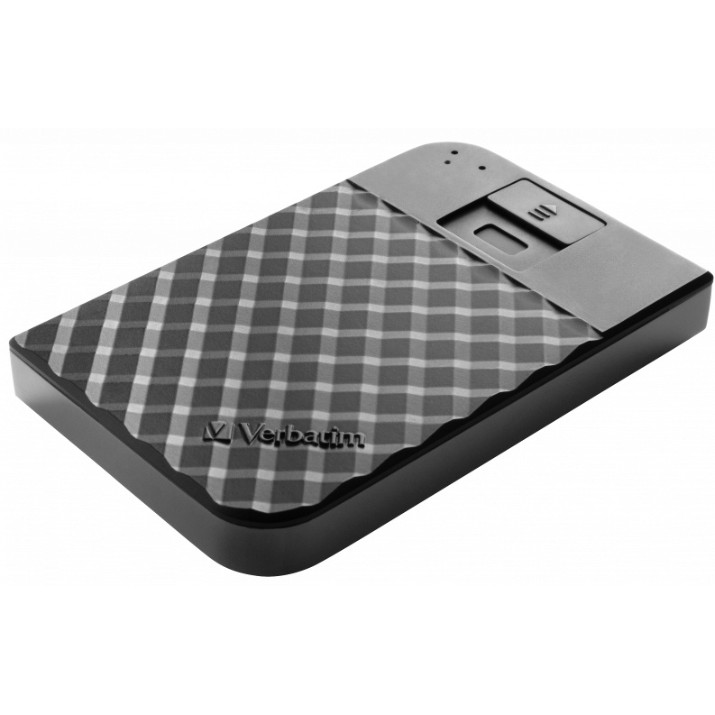 Внешний жесткий диск Verbatim Fingerprint Secure 1Tb Black (53650) 