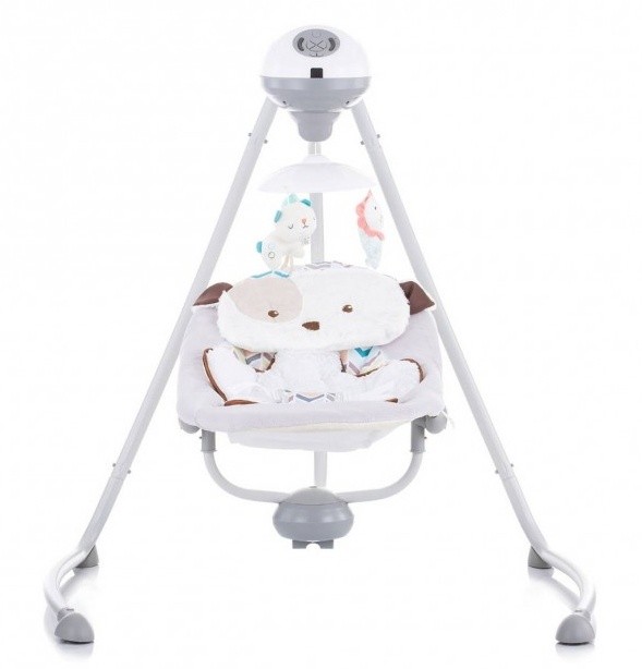 Leagăn pentru bebeluși Chipolino Aida LSHAD0203DG Gray