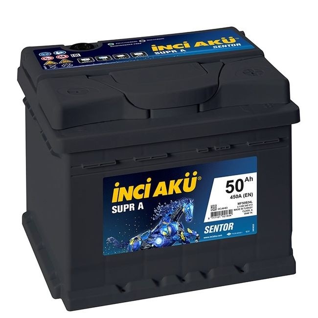 Автомобильный аккумулятор Inci Aku SuprA (L1 050 045 013)