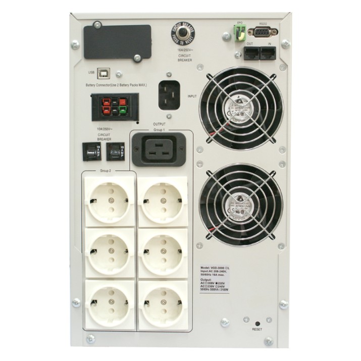 Sursă de alimentare neîntreruptibilă Powercom VGD-2000A