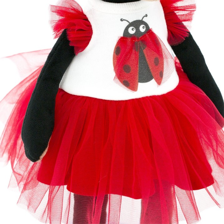Мягкая игрушка Orange Toys Dog Lucky Blacky Ladybug 25cm (LD058)