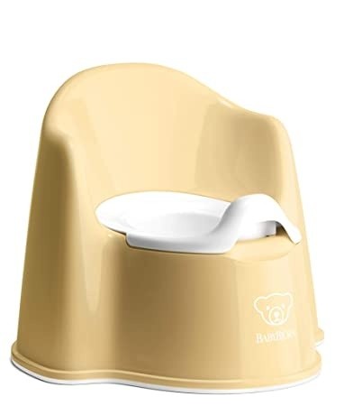 Детский горшок BabyBjorn Potty Chair Powder Yellow (055266A)