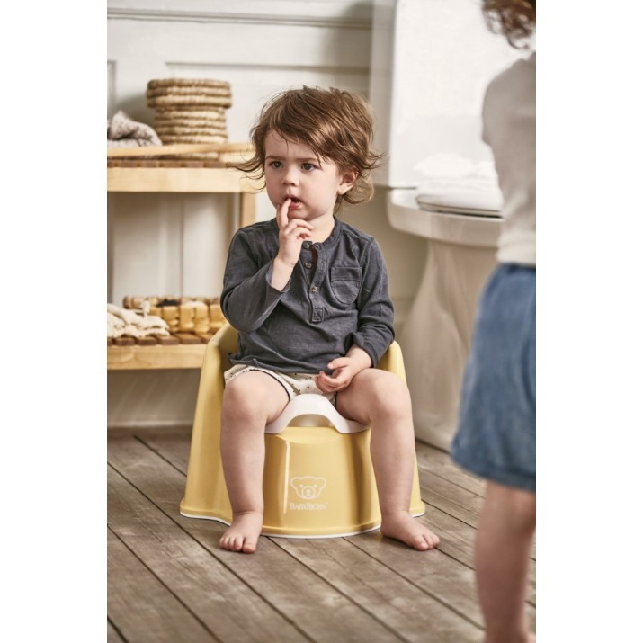 Детский горшок BabyBjorn Potty Chair Powder Yellow (055266A)