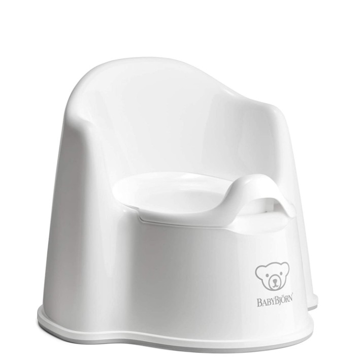 Детский горшок BabyBjorn Potty Chair White (055221A)