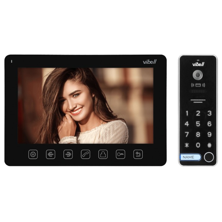 Videointerfon Orno Alcor 7" LCD RFID (OR-VID-EX-1061/B)