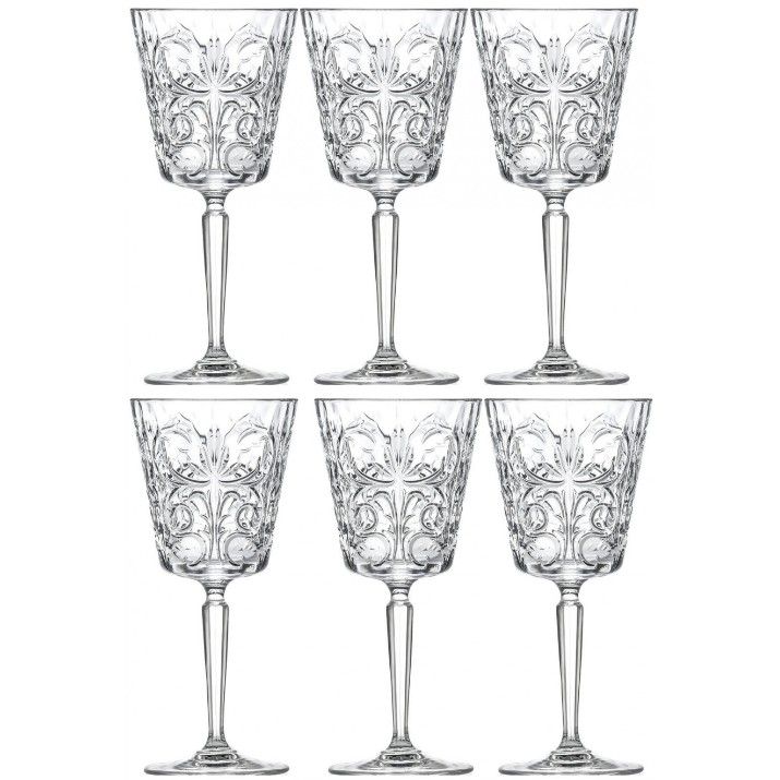 Набор бокалов RCR Tattoo 290ml (42393) 6pcs