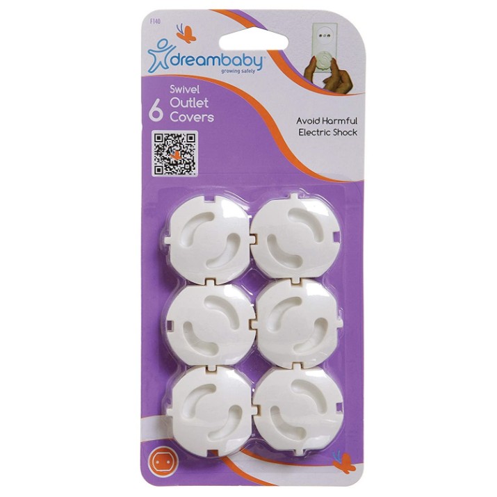Заглушки для розеток DreamBaby Swivel Outlet Covers (G140) 