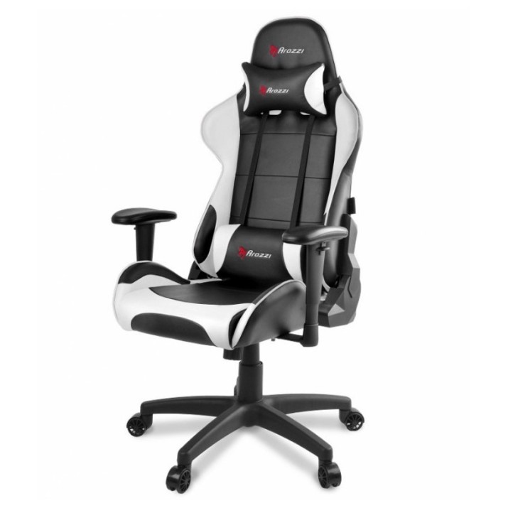 Геймерское кресло Arozzi Verona V2 Black/White