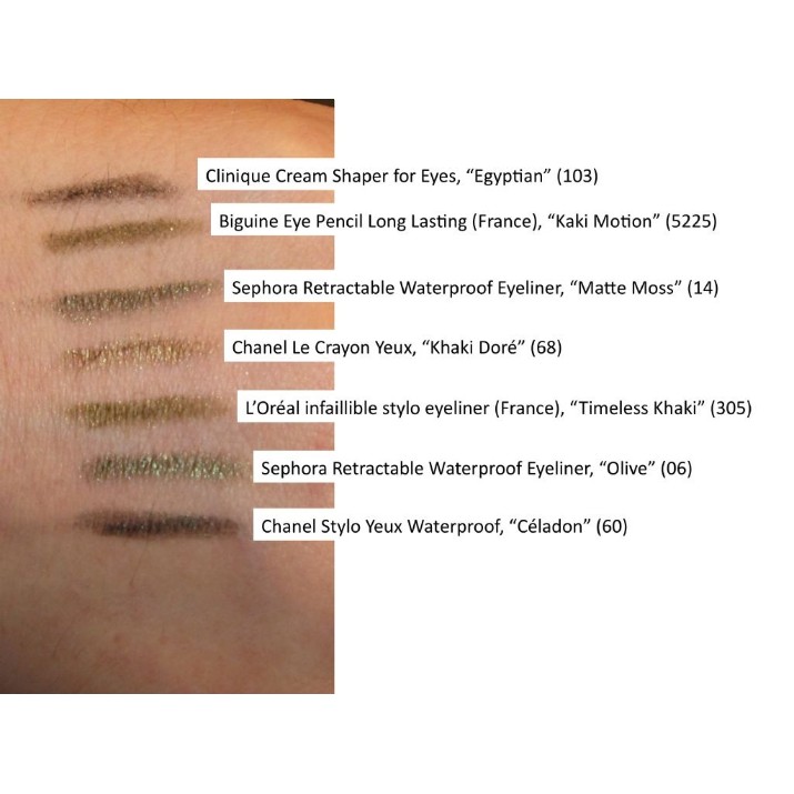 Карандаш для глаз Chanel Stylo Yeux Waterproof 60 Celadon