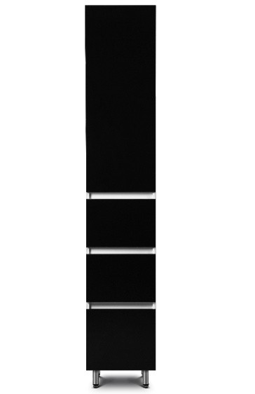Dulap baie Sanmaximus 350x1900 Black Panel