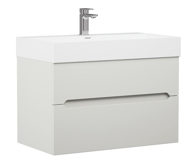 Dulap cu lavoar Orka Malta 80 White (09768)