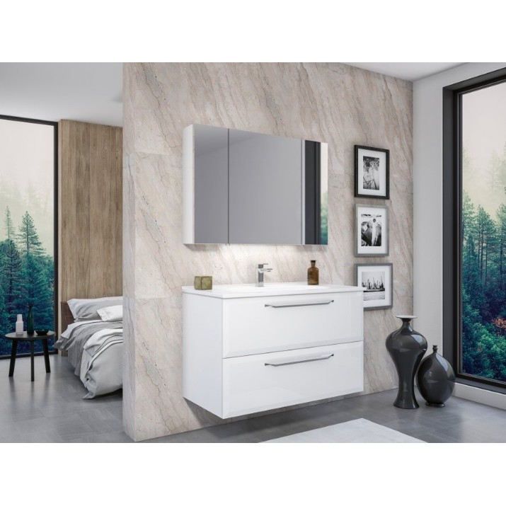 Dulap cu lavoar Orka Nuvola 80 White (12003)